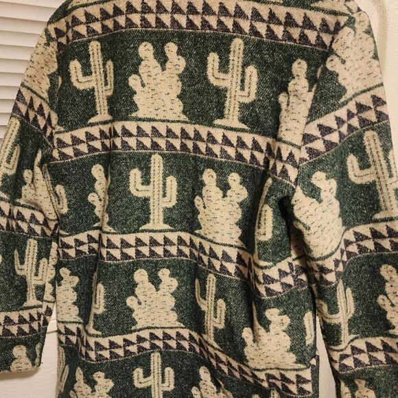 Vintage Tracy Evans Cactus Patterned Jacket - Picture 2 of 4